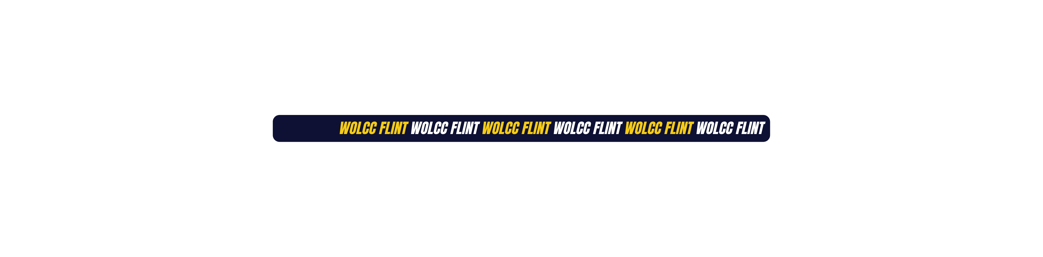 WOLCC FLINT WOLCC FLINT WOLCC FLINT WOLCC FLINT WOLCC FLINT WOLCC FLINT